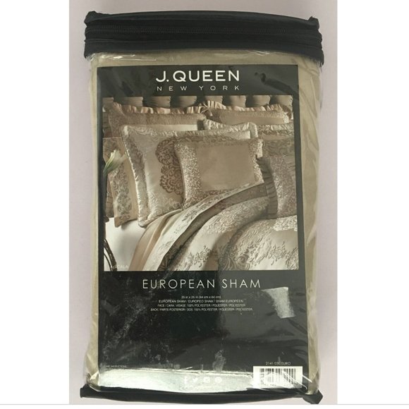 J. Queen Bedding Nwt New J Queen New York Euro Sham La Scala 0